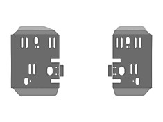 Защита порогов для Polaris Sportsman 800/500 Touring/X2 2007-09